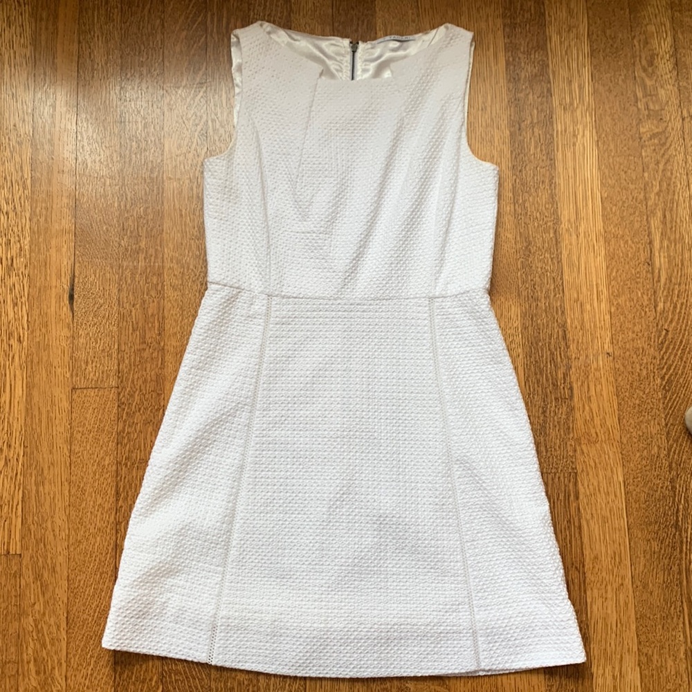 T Tahari White Dress, size 4